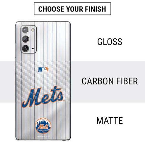 MLB New York Mets Home Jersey Galaxy Note20 5G Skin